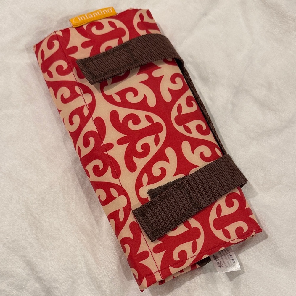 Infantino Red and Cream Patterned Carrier - Picture 2 of 2